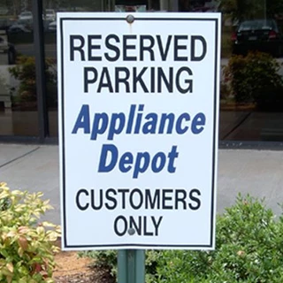  - Image360-Tucker-GA-Parking-Sign-Retail-Appliance Depot